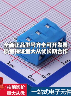 DB127V-5.0-3P-BU-S 插件,P=5mm 螺钉式接线端子可开票