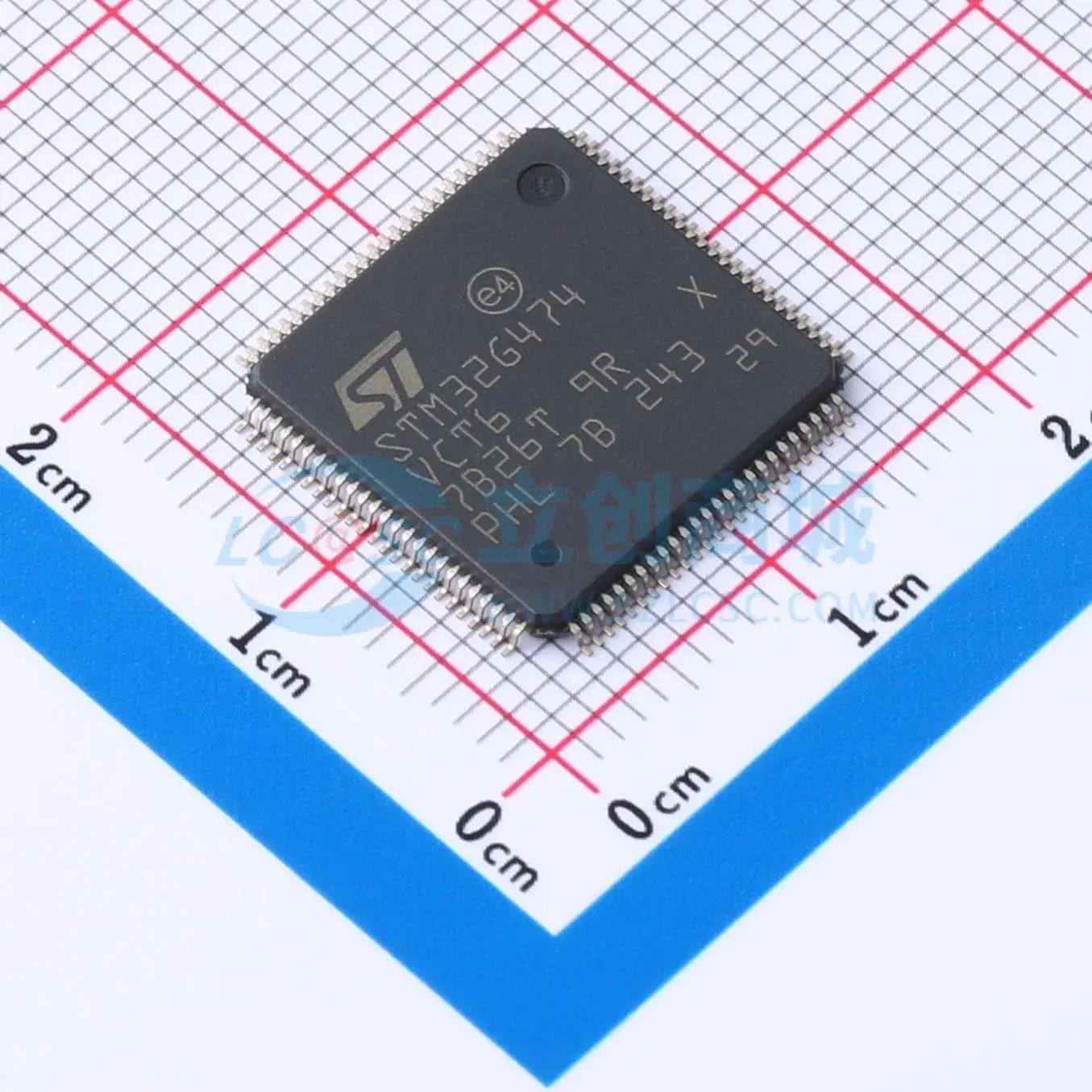全新STM32G474VCT6单片机LQFP-100(14x14) 170MHz 32 Bit 256KB