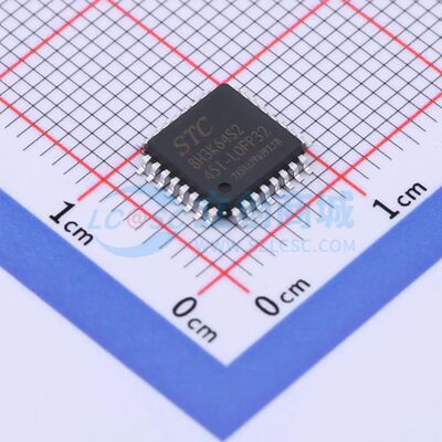 全新STC8H3K64S2-45I-LQFP32单片机LQFP-32(7x7) 可开票