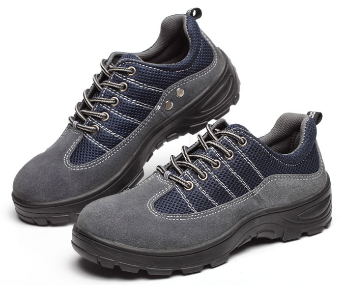 建筑工地干活翻毛皮鞋透气