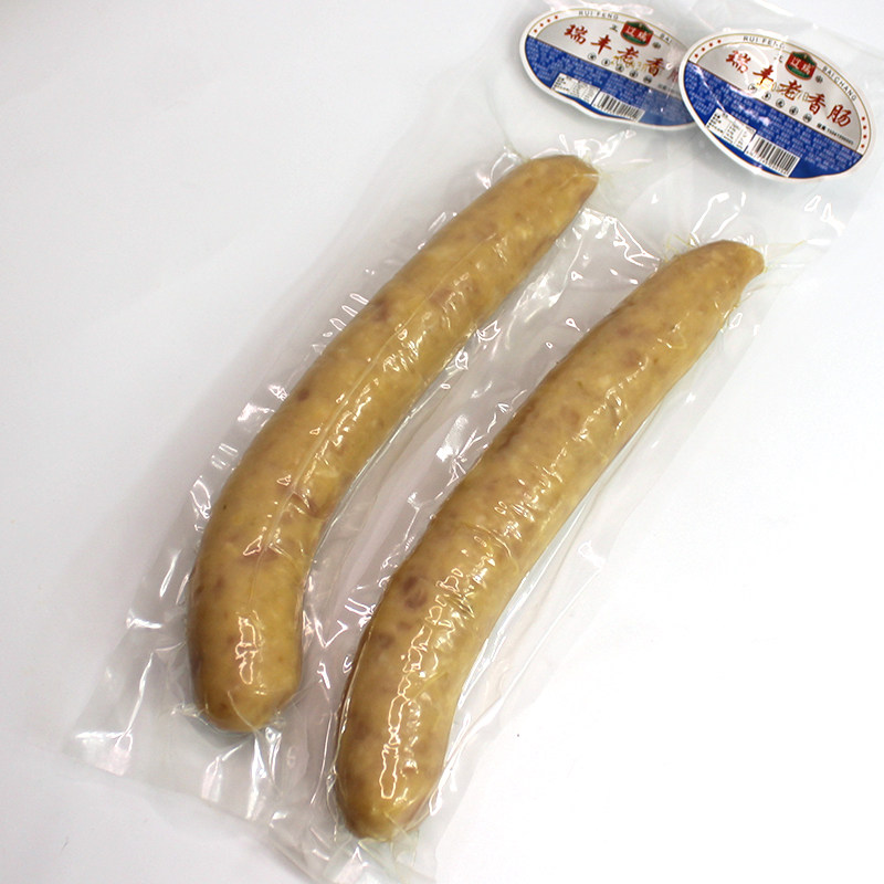 网红瑞丰老香肠240g袋装即食东北老式白肠肉粉肠新鲜早餐火腿肠