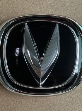 适配长安一代cs75plus/cs85/unik前中网标车标黑色微标标志牌配件