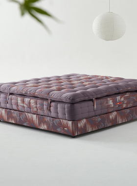 全友家居门店同款 18658 南美洲白马毛凤羽独立袋装弹簧床垫1.8米