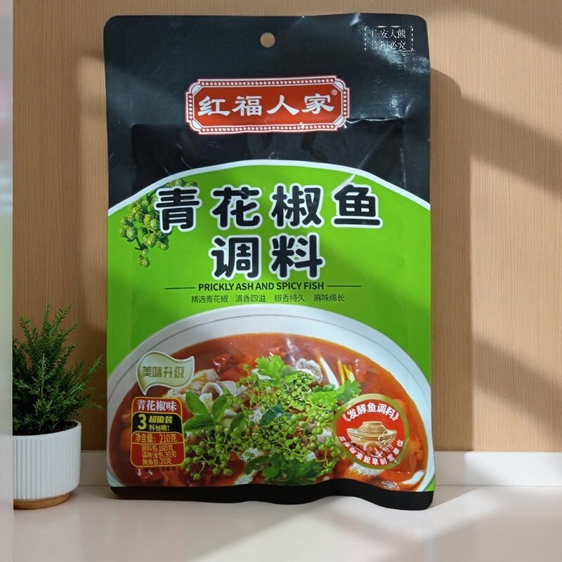 红福人家麻辣味水煮210克青花椒