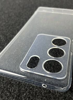 原机手感适用vivoS17Pro手机壳透明保护壳简约软壳圆弧全包清水壳