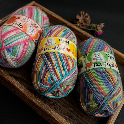 MeisterwerkeOpal羊毛手编毛线