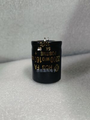 日立 160V2200UF 焊机滤波牛角电容 2200MFD 160VDC 200V 全新