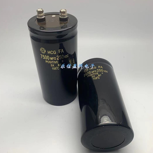 日立螺丝脚电容250V7500UF 替代250V6800UF 线切割机电解电容器