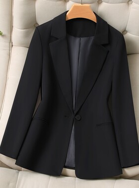 春秋短款修身小西装西服女外套