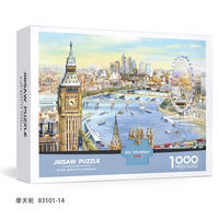 Cinque Terre Scenic Coast 1000-piece custom export puzzle, neutral packaging, couple paper educational toys thumbnail 5