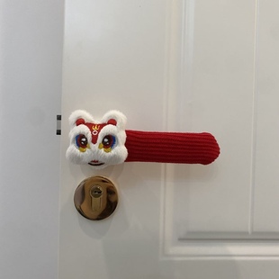 门把手保护套新家入住门挂件装饰品氛围圣诞布置装饰入户门贴