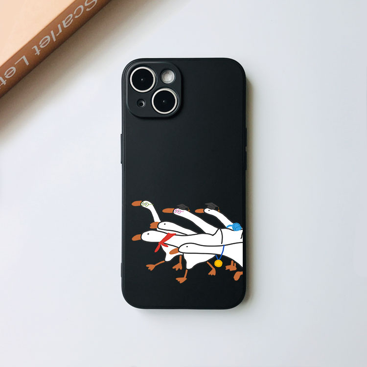 原创全员冲鸭适用iPhone17promax手机壳华为Pura90荣耀600vivos50iqoo13OPPOreno1