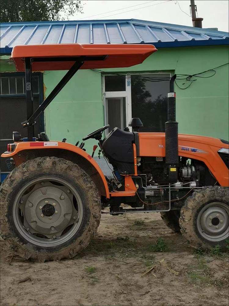 拖拉机带支架遮阳棚顶棚雨棚时风东方福田雷沃迪尔红配件大中小拖