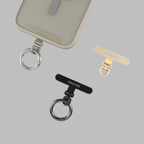 原创全新超薄0.2mm手机垫片可旋转高级感指环扣手机挂绳夹片金属