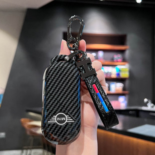 适用宝马mini钥匙套Aceman新能源countryman壳cooper扣包电动迷你