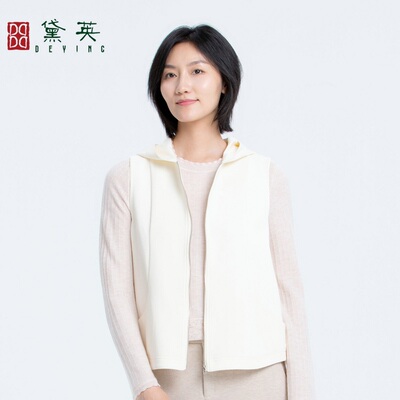 黛英秋季新品简约时尚百搭款马夹 MAO3216