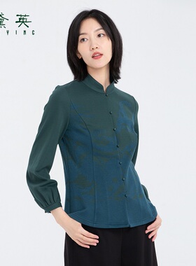 黛英冬季新品经典原创百搭时尚款衬衫 CAN4074