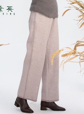 黛英女士简约时尚休闲百搭款裤子 KAM4120