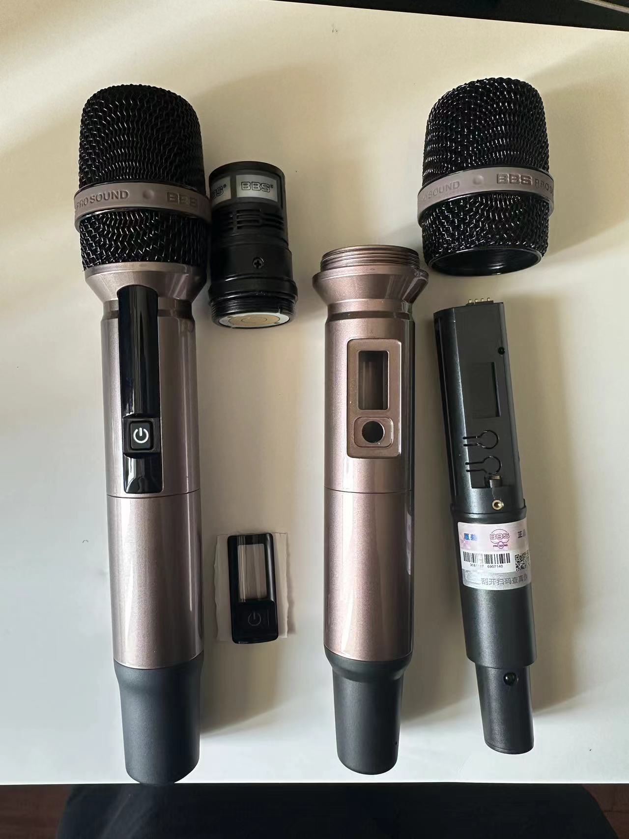 BBS F-80PLUS无线话筒外壳NX1网头网罩麦克配件风外壳咪芯开关帽