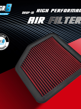 高流量风格空气滤芯清器适配13代皇冠新锐志埃尔法雷克萨斯IS GS