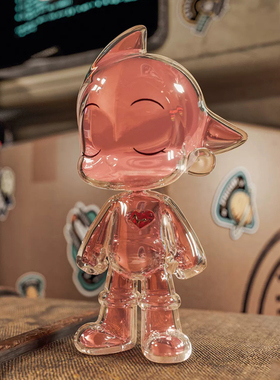 铁臂阿童木盲盒初代地球小英雄goho潮玩手办公仔周边玩具摆件礼物