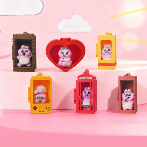 Opanchu兔兔微缩世界挂件盲盒