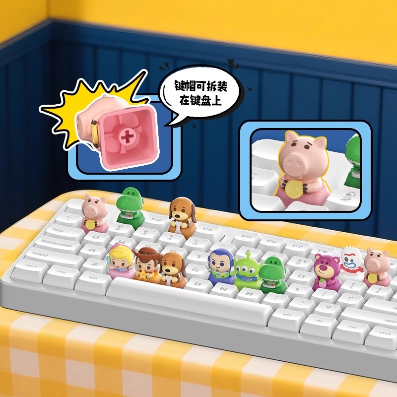 玩具总动员Crazy按按解压挂件