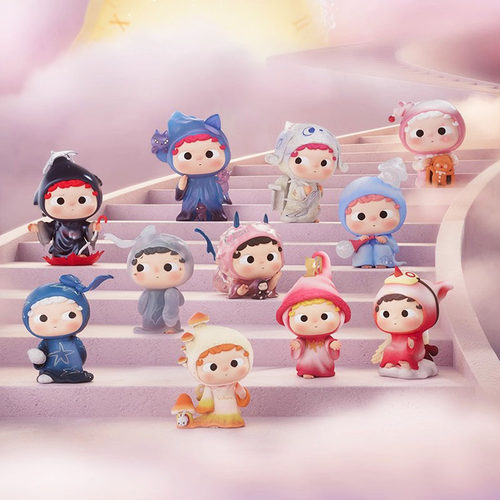 正版哦崽时空旅人系列盲盒手办