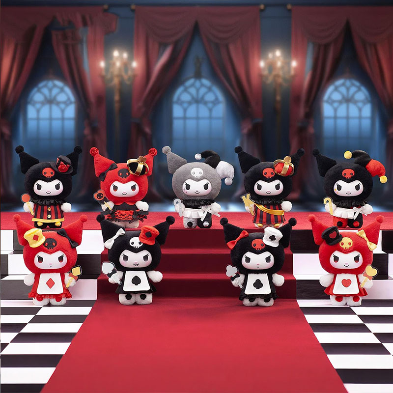 酷洛米扑克王国系列毛绒挂饰盲盒