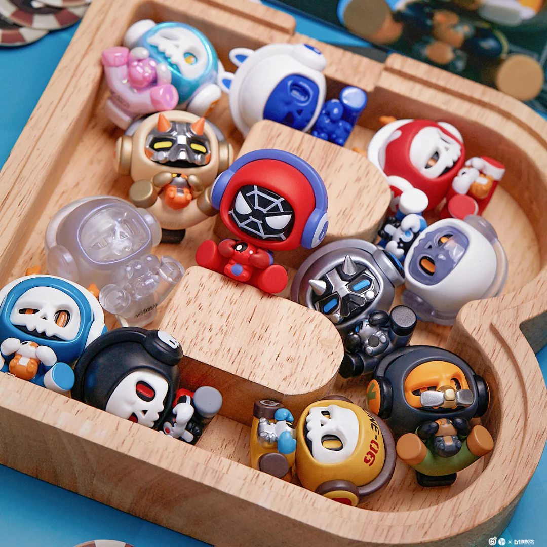 正版骨头先生萌粒MR.BONE盲盒