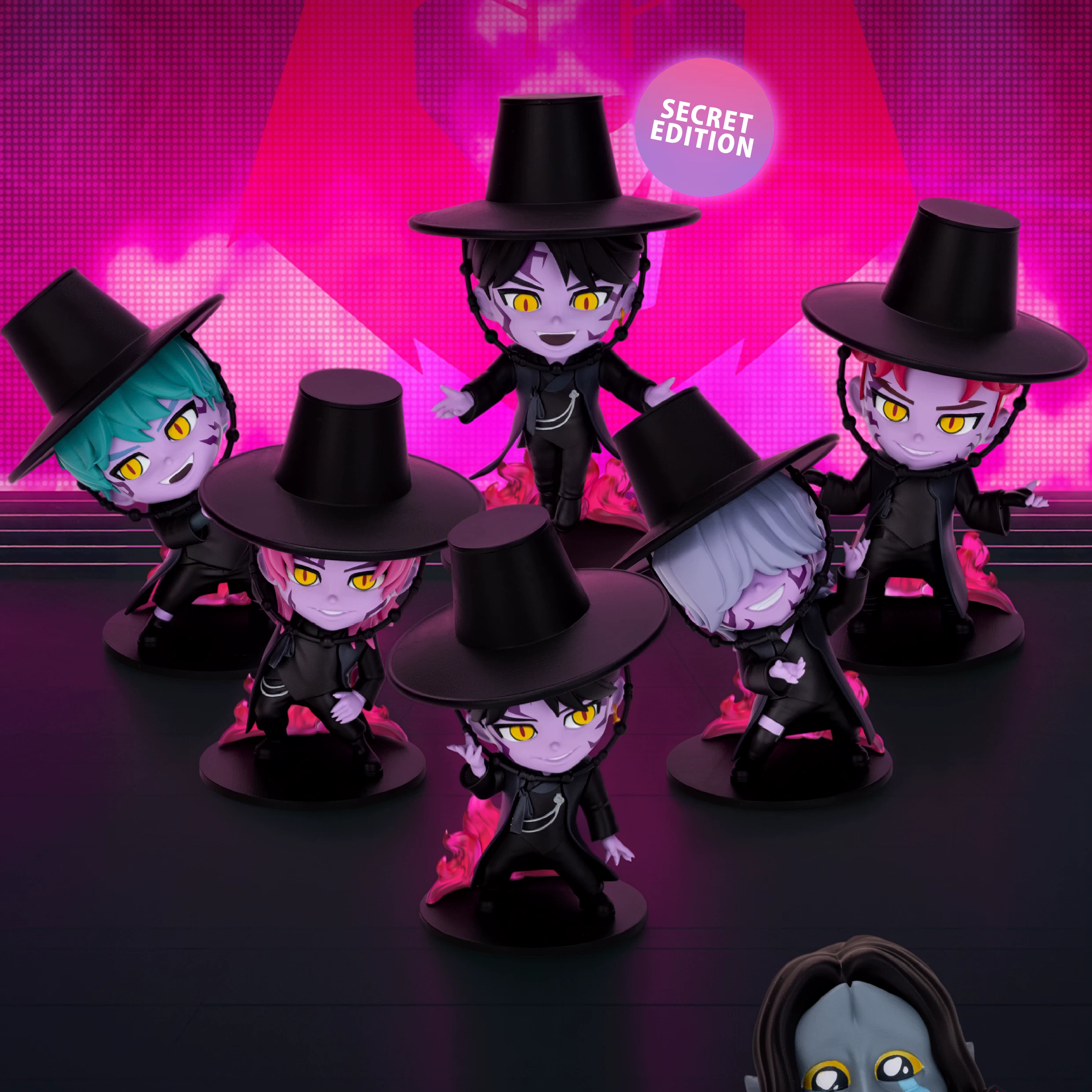正版野兽王国KPOP猎魔女团盲盒
