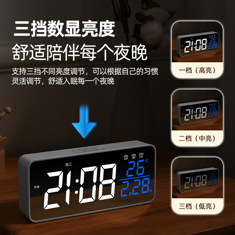 알람 시계 타이머 이중 목적 학생 특별 모닝콜 유물 강력한 모닝콜 전자 벨 시계 테이블 테이블 어린이를위한