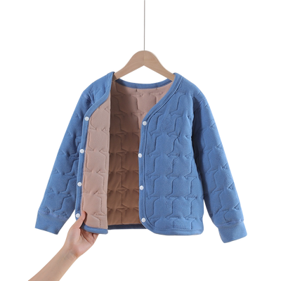 【校服神器】儿童蚕丝内胆棉衣冬