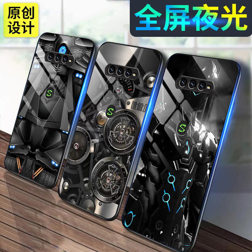 钢化玻璃背面★硅胶软边不伤机★送全屏膜