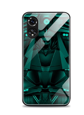 机械转盘适用华为nova9手机壳新款nova9pro夜光玻璃se男z潮牌nova3防摔i保护hi套创意炫酷全包超薄散热外壳