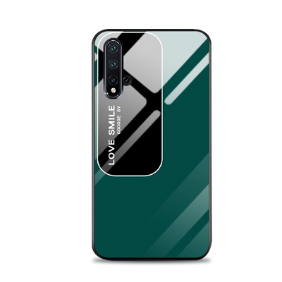 简约smile适用华为荣耀20手机壳男honor 20pro新款20s钢化玻璃20i潮青春版防摔创意高级个性套全包时尚超薄壳