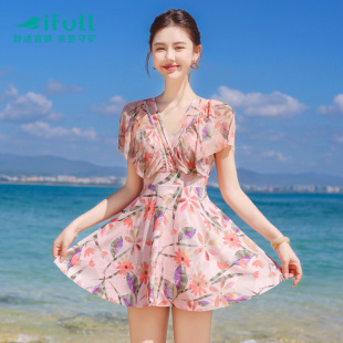 性感泳装 大码 连体保守微胖女孩显瘦遮肉2026新款 宜肤海边泳衣女款