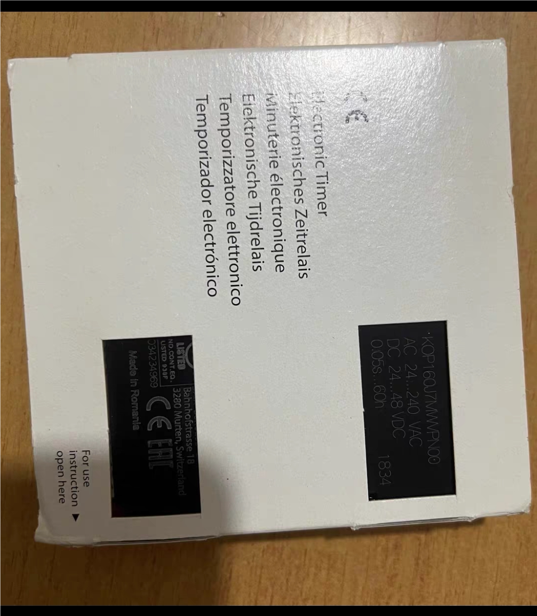 瑞士原装进口思博saia时间继电器kop160j7mwvpn00,现有余货议价