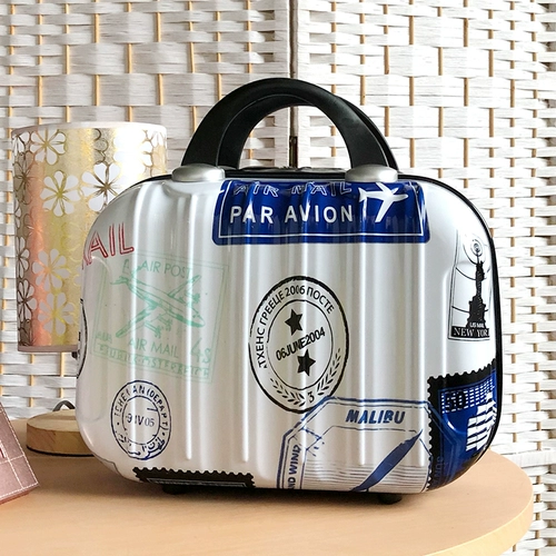 Небольшая небольшая сумка, портативная мультяшная сумка-органайзер, картхолдер, маленькая коробка для путешествий, с услугой печати логотипа, 14 дюймов