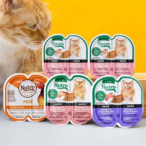 Nutro美士一分为二餐盒猫咪主食罐头成幼猫通用宠物湿粮零食爆珠