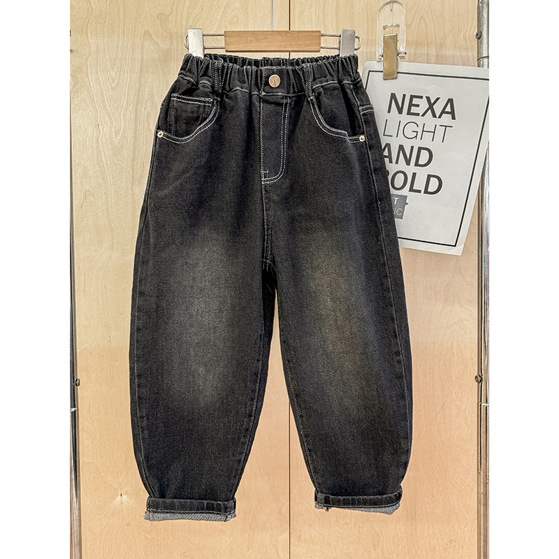 男童秋季牛仔裤2024秋款中大童