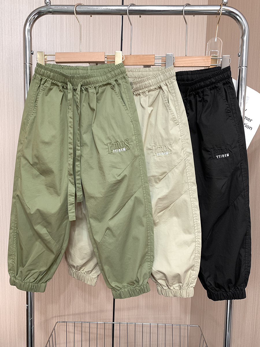 男童夏季裤子2025新款中大童