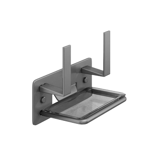 枪灰厨房锅盖置物架免打孔壁挂式墙壁多功能切菜板放置架锅盖架子