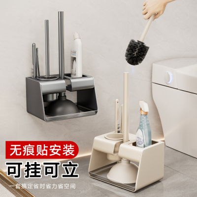 马桶刷架子专用厕所清洁高级套装