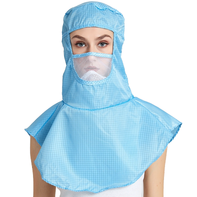 静电洁净无尘清洗重复使用防护帽