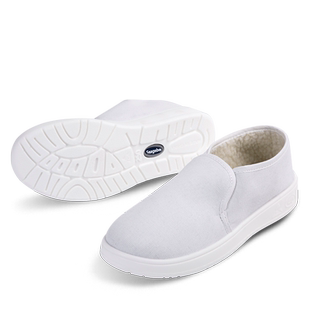 SEAGEBEL防静电棉鞋中巾棉鞋无尘防尘棉鞋冬季防静电鞋加绒保暖型