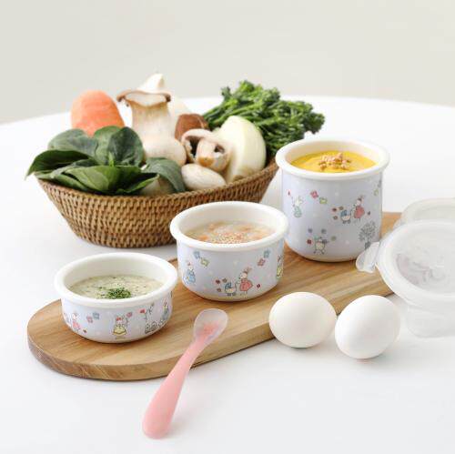 韩国进口zen&lock 兔妈妈 微波炉陶瓷饭盒保鲜盒便携便当盒