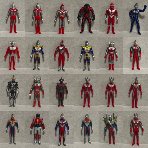 【正版二手】日版万代 奥特曼17cm系列软胶合集