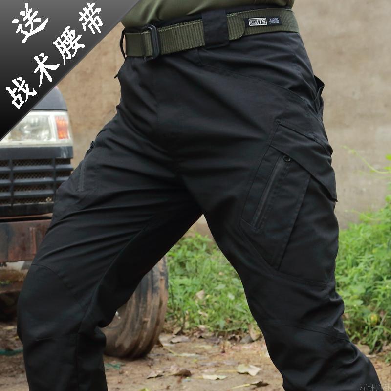 户外执行官裤军迷战术裤男X9修身直筒户外休闲工装裤