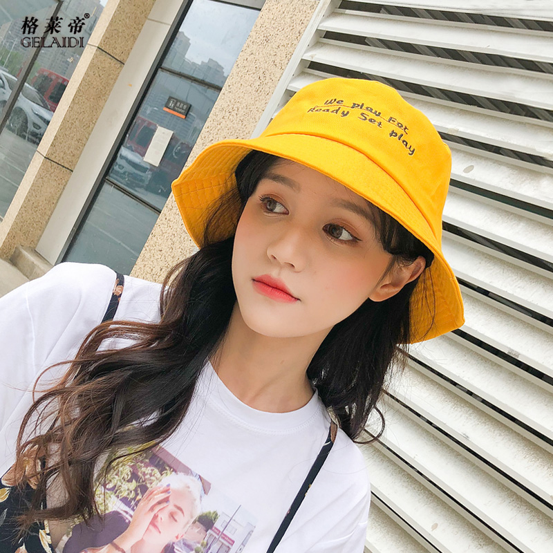 Buy Fisherman's hat female summer Korean version hundred-day sun visor ...